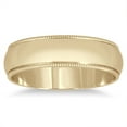 thumbnail image 1 of SZUL Women's 5mm Milgrain Edge Comfort Fit Wedding Band in 14K Yellow Gold, 1 of 4
