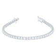 thumbnail image 1 of SZUL Women's 7 Carat TW Diamond Tennis Bracelet in 14K White Gold, 1 of 8