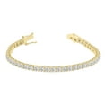 thumbnail image 1 of SZUL Women's 9 Carat TW Lab Grown Diamond Tennis Bracelet in 14K Yellow Gold (G-H Color, VS1-VS2 Clarity), 1 of 6