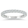 thumbnail image 1 of SZUL Women's AGS Certified Diamond Eternity Band in 14K White Gold (1.15 - 1.40 CTW), 1 of 4