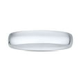 thumbnail image 1 of SZUL Women's Platinum 4mm Domed Comfort Fit Wedding Band, 1 of 8