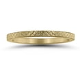 thumbnail image 1 of SZUL Women's Thin 1.5MM Cross Cut Wedding Band in 14K Yellow Gold, 1 of 4