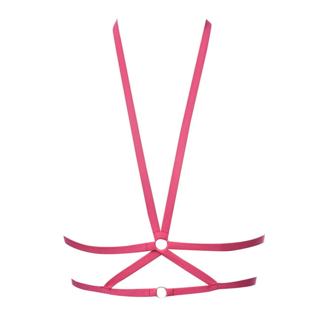 SZXZYGS Black Lingerie Women Lace Up Bra Black Cutout Stretch