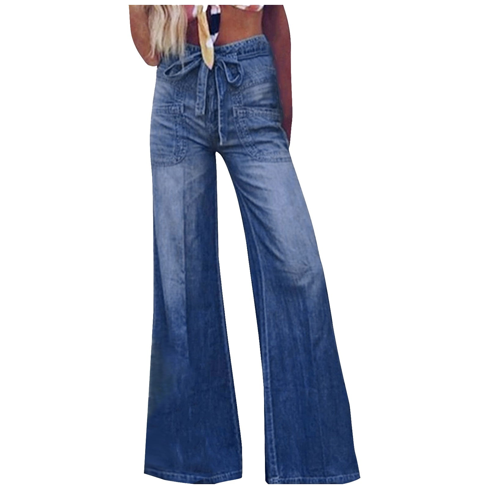 SZXZYGS Boyfriend Jeans for Women Size 16-18 Tall Wide Leg Jeans for ...