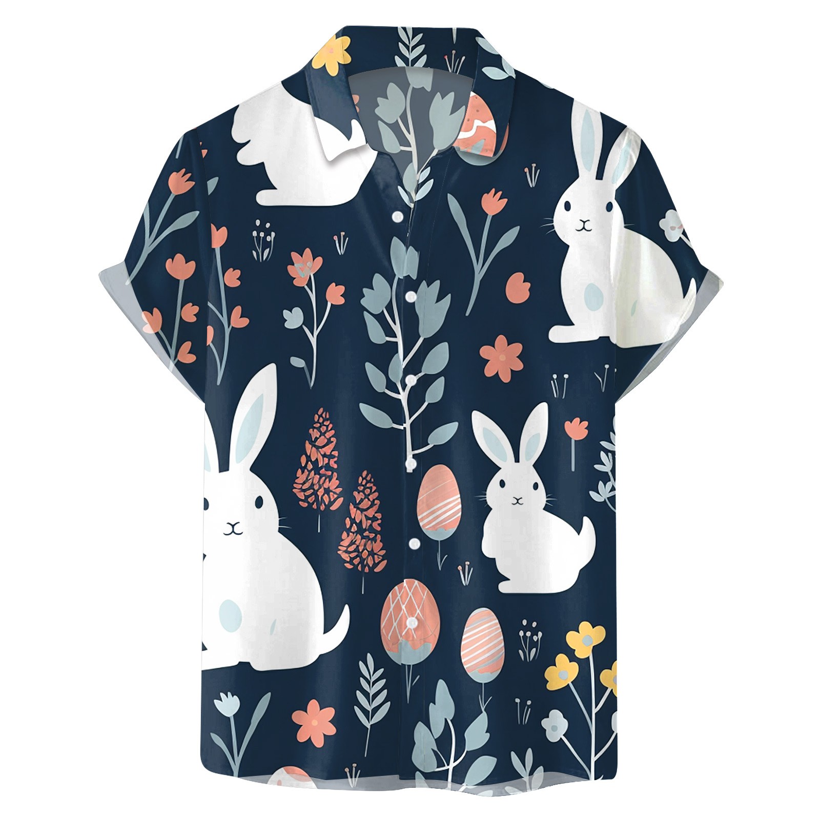 SZXZYGS Button Down Shirt Men 3Xlt Mens Digital 3D Printed T Shirt