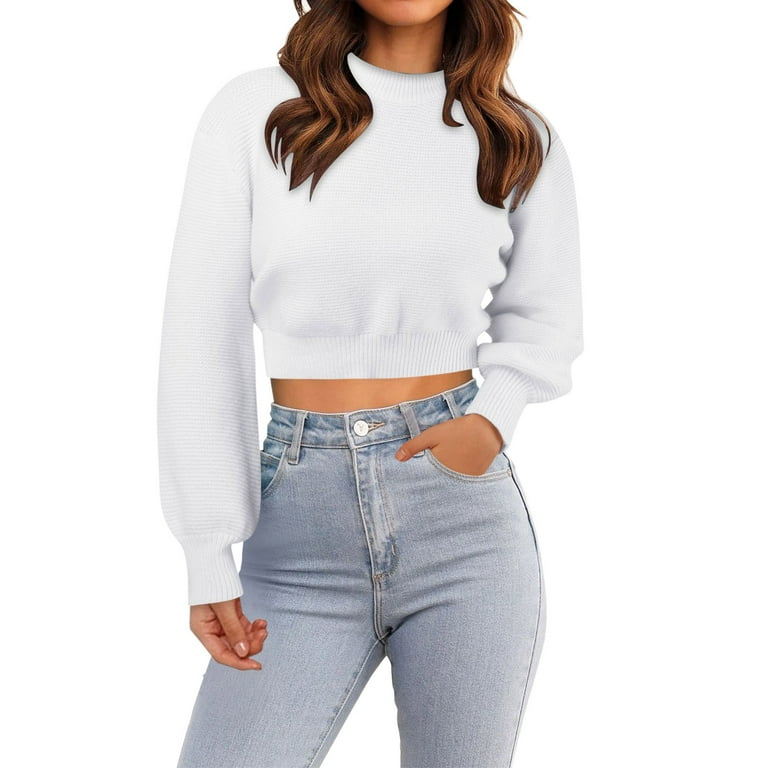 Half 2024 crop sweater