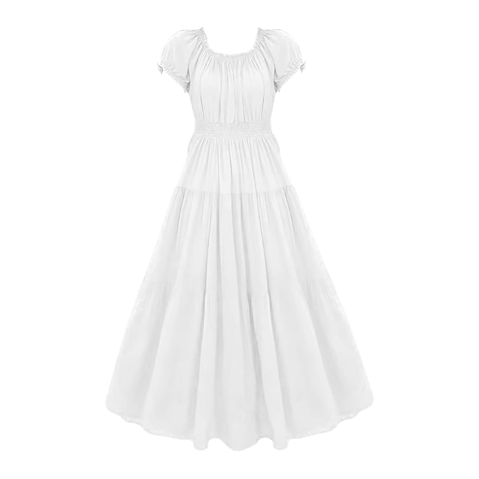 SZXZYGS Easter Dress for Women Long Sleeve Off The Shoulder One Neck