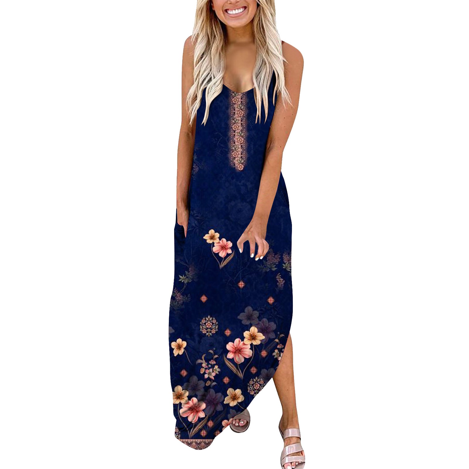 SZXZYGS Long Dresses for Women Wedding Guest Plus Size Women'S Casual