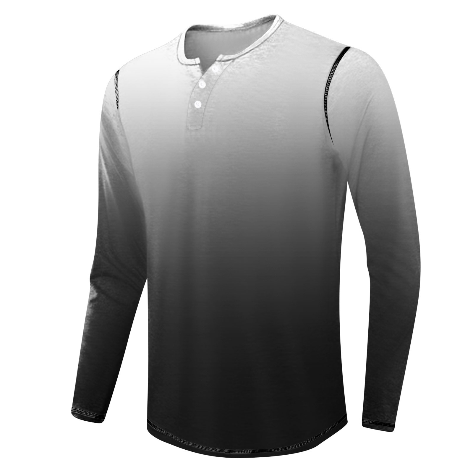 SZXZYGS Men Long Sleeve Shirt Cotton Pack Mens Thermal Long Sleeve