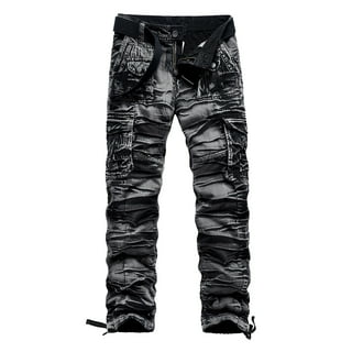 HSMQHJWE Mens Sweatpants With Zipper Fly Youth Pants Slip Cotton Sports  Men'S Jogging Fitness Casual Pocket Trousers Loose Men'S Pants Outdoor Warm  