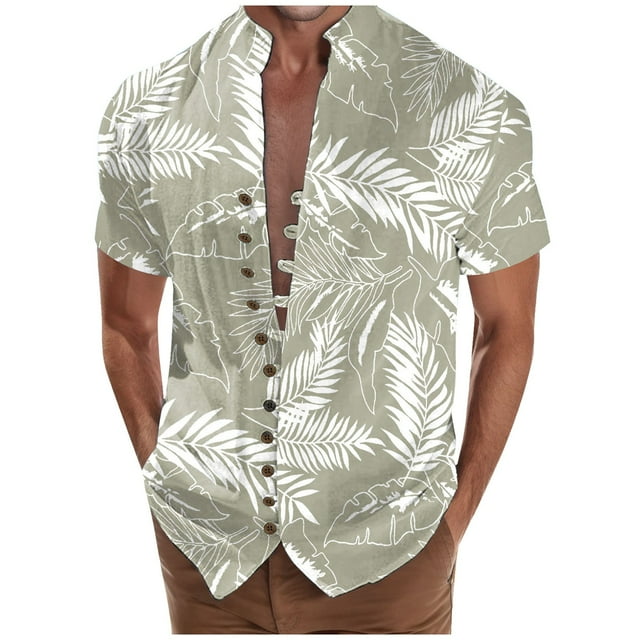 SZXZYGS Mens Dress Shirts Long Sleeve Regular Fit Mens Fashion Casual ...
