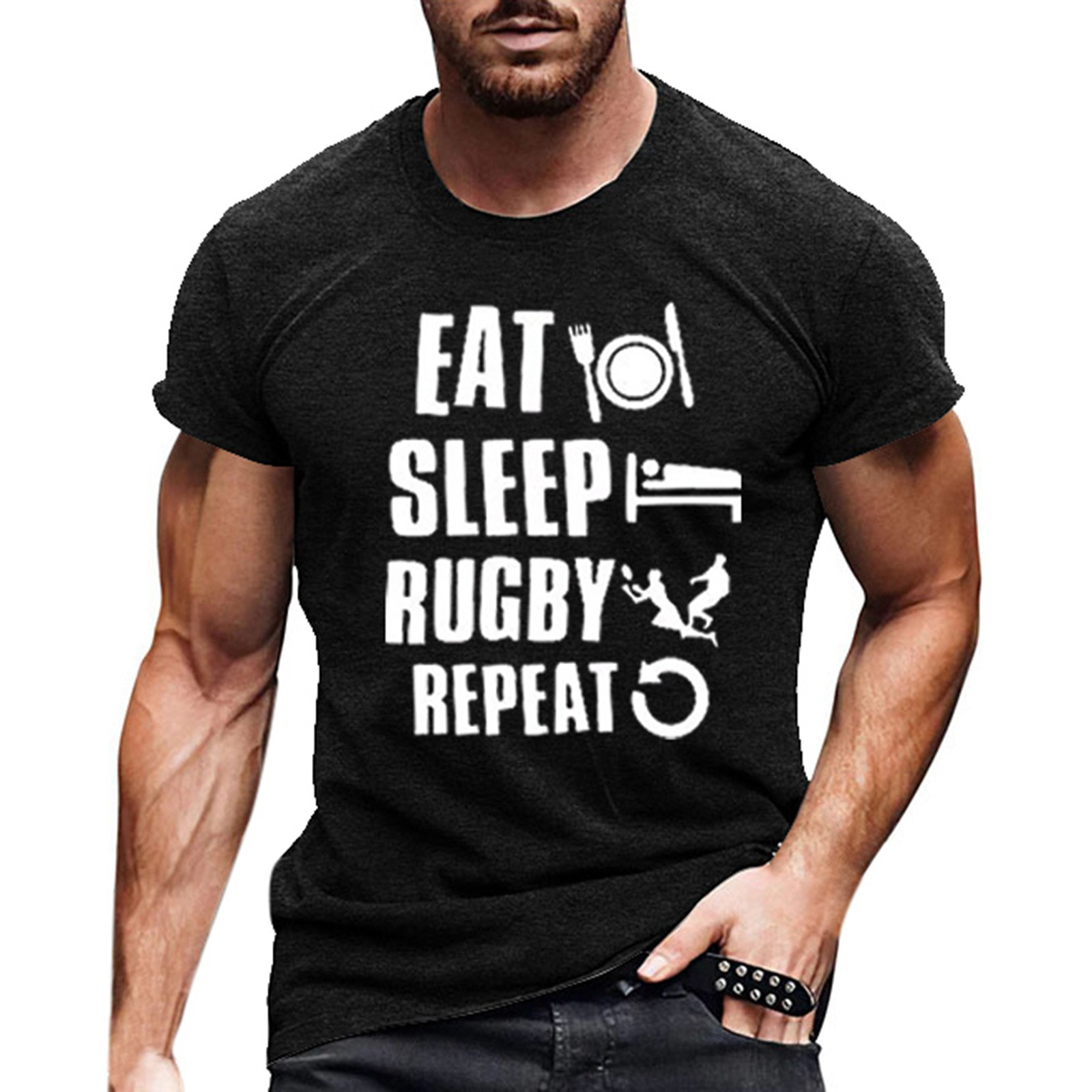 SZXZYGS Mens T Shirts V Neck Xlt American Football Fans Sports Gift T