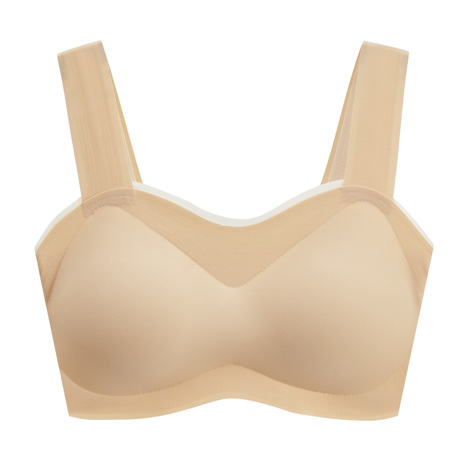 SZXZYGS Nursing Bras Young Ladies Seamless Rimless Tank Style Bra Back