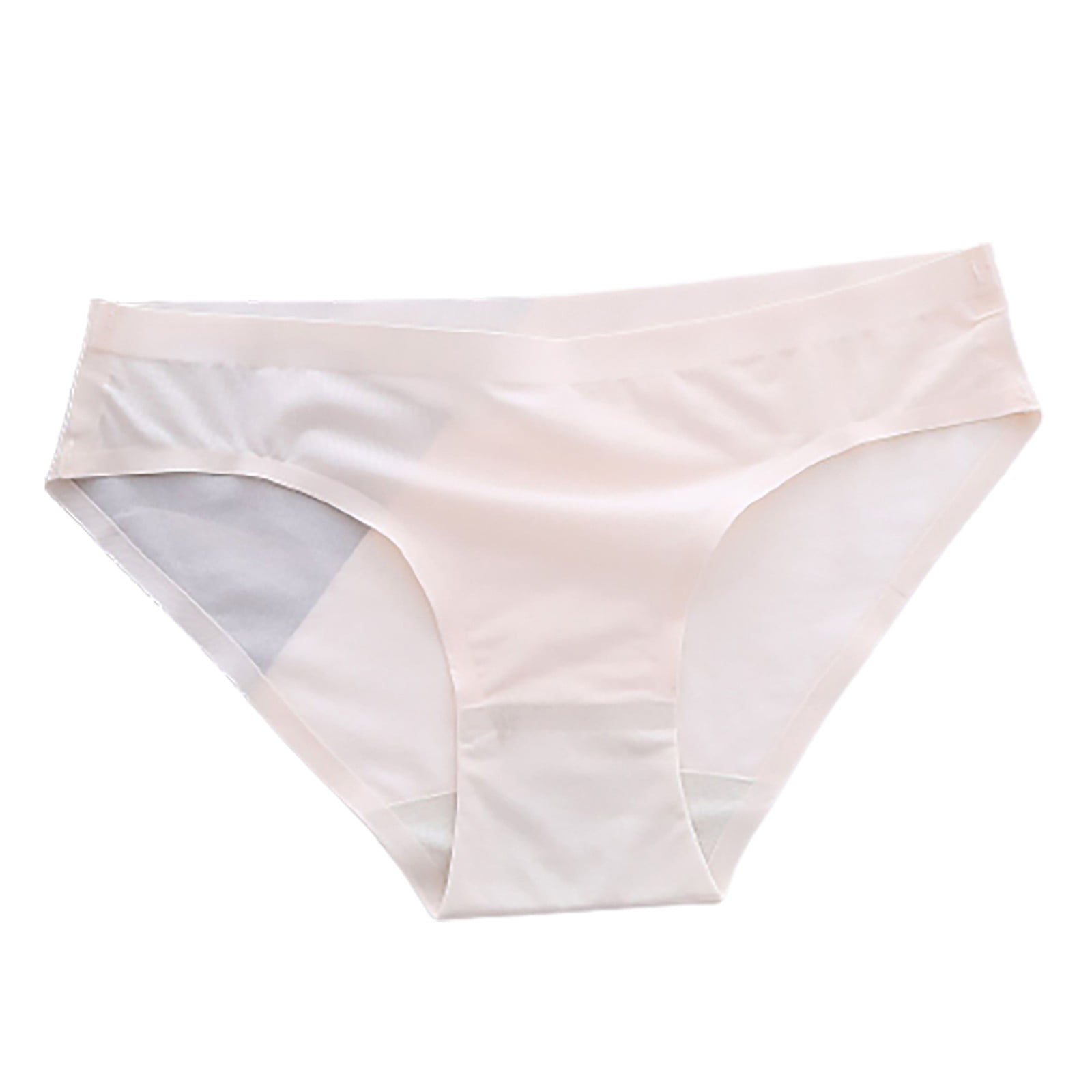 SZXZYGS Panty Liners for Women Unscented Custom Letter Logo Low Waist Striped Tangas No Show