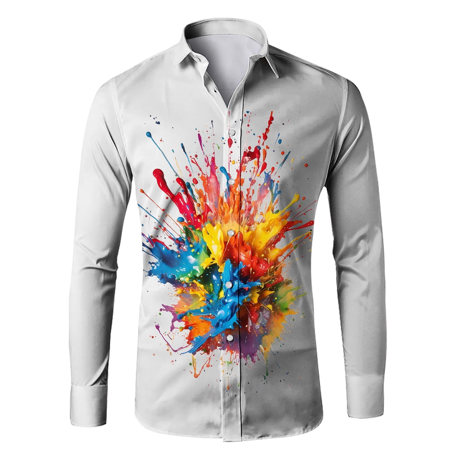 SZXZYGS Shirts for Men Graphic Tees Rappers Men's 3D Digital Print ...