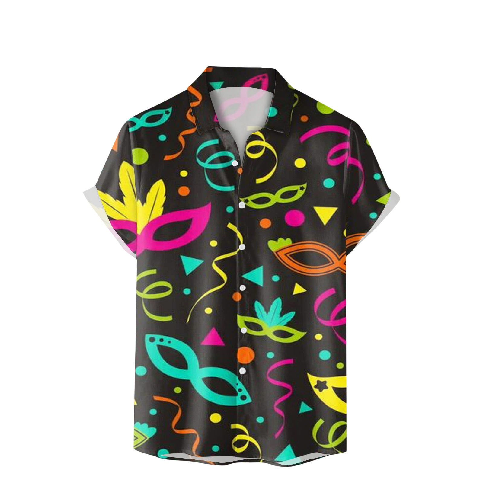 SZXZYGS Shirts for Men Graphic Tees Rappers Mens Carnival Fashion