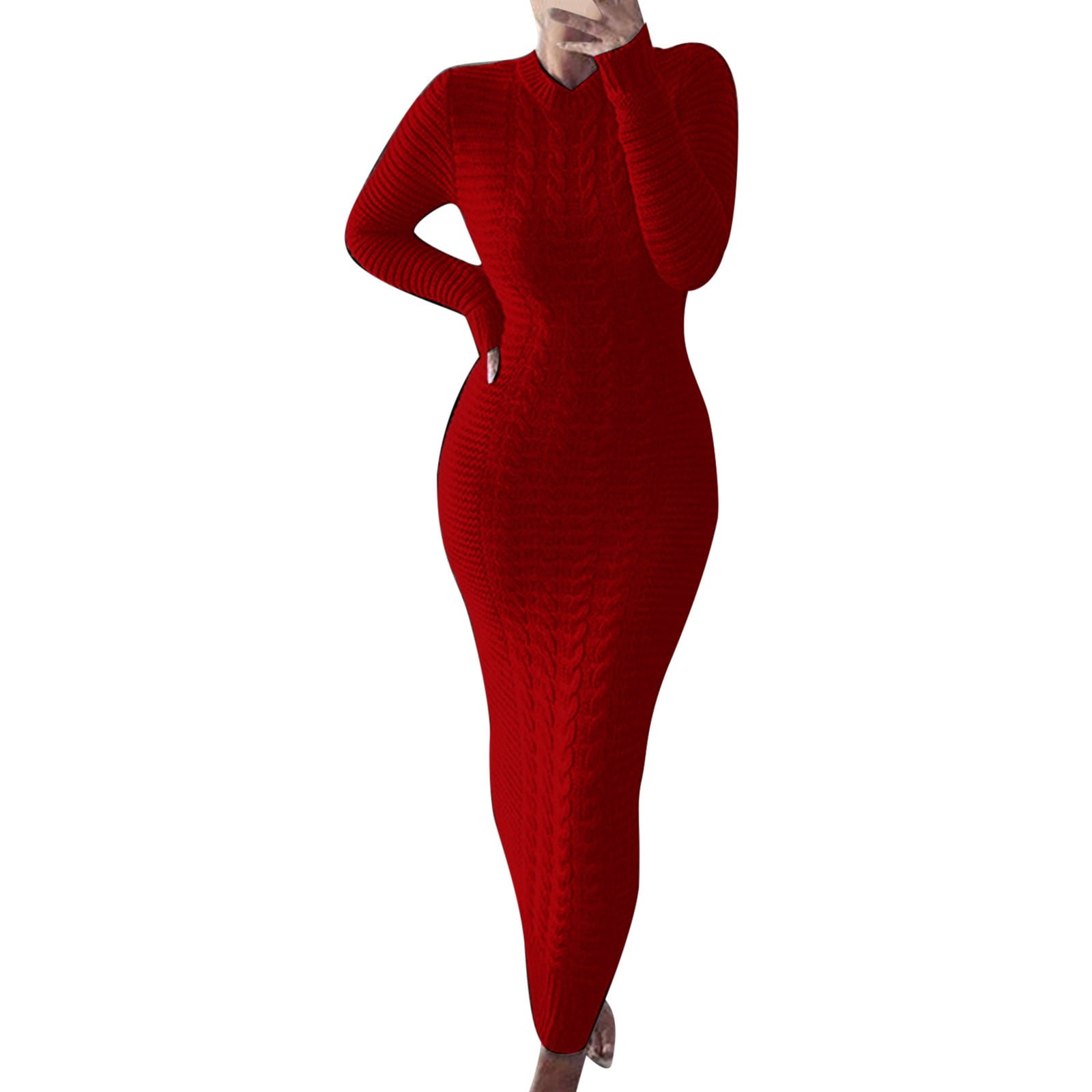 Tight fitted sweater shop dress