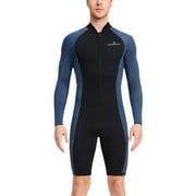 SZXZYGS Swimsuits for Older Women Plus Size Wet Suit for Men Cold Water Swimming 1.5Mm Swimwear 1 Piece Men Swim Shorts 2024