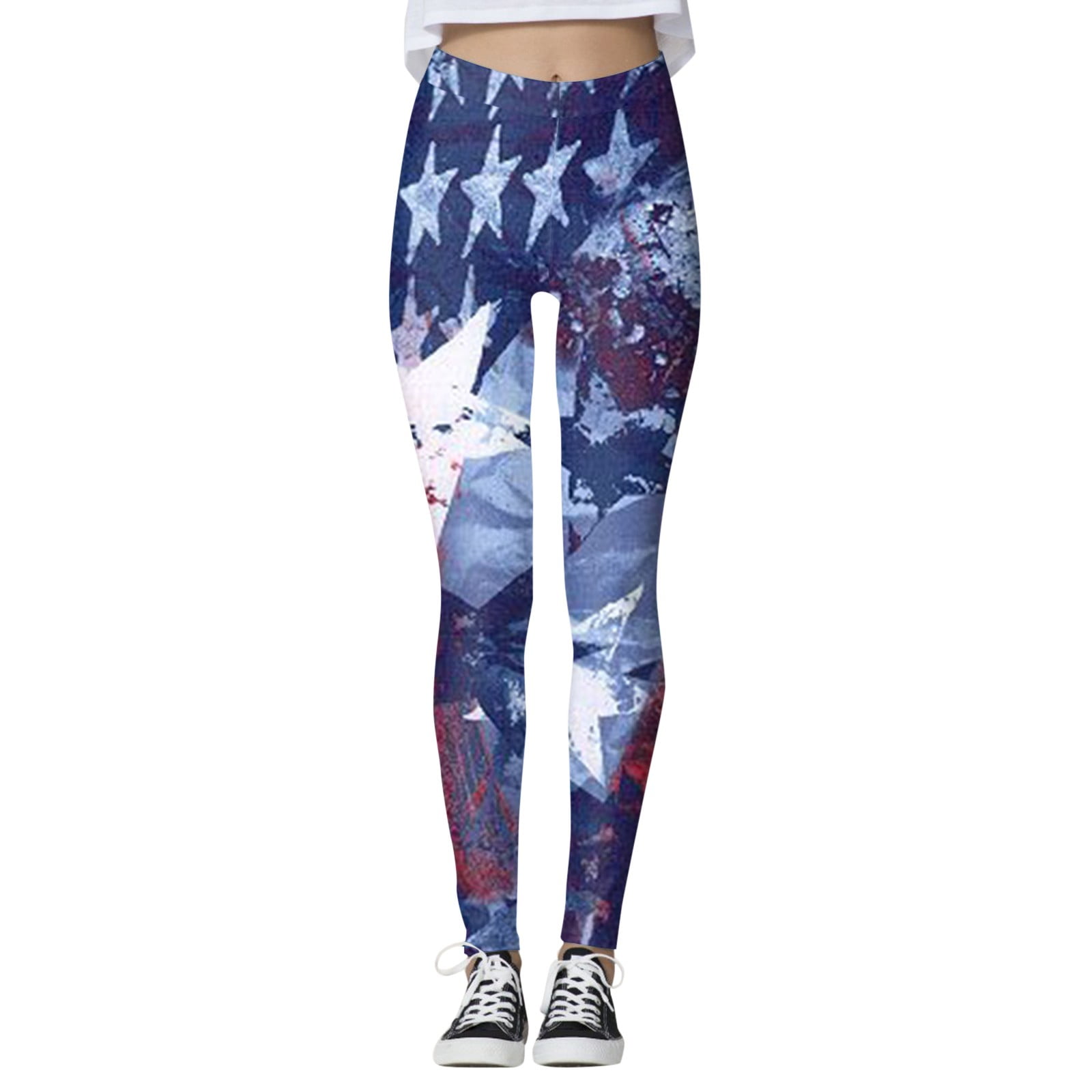 4th of july leggings walmart