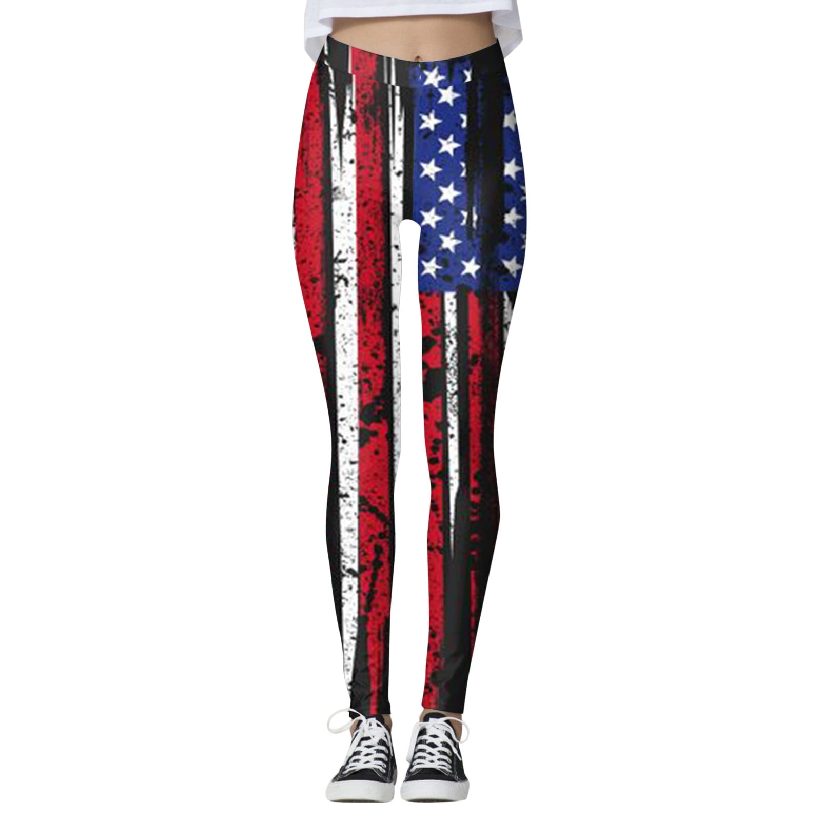 4th of july leggings walmart