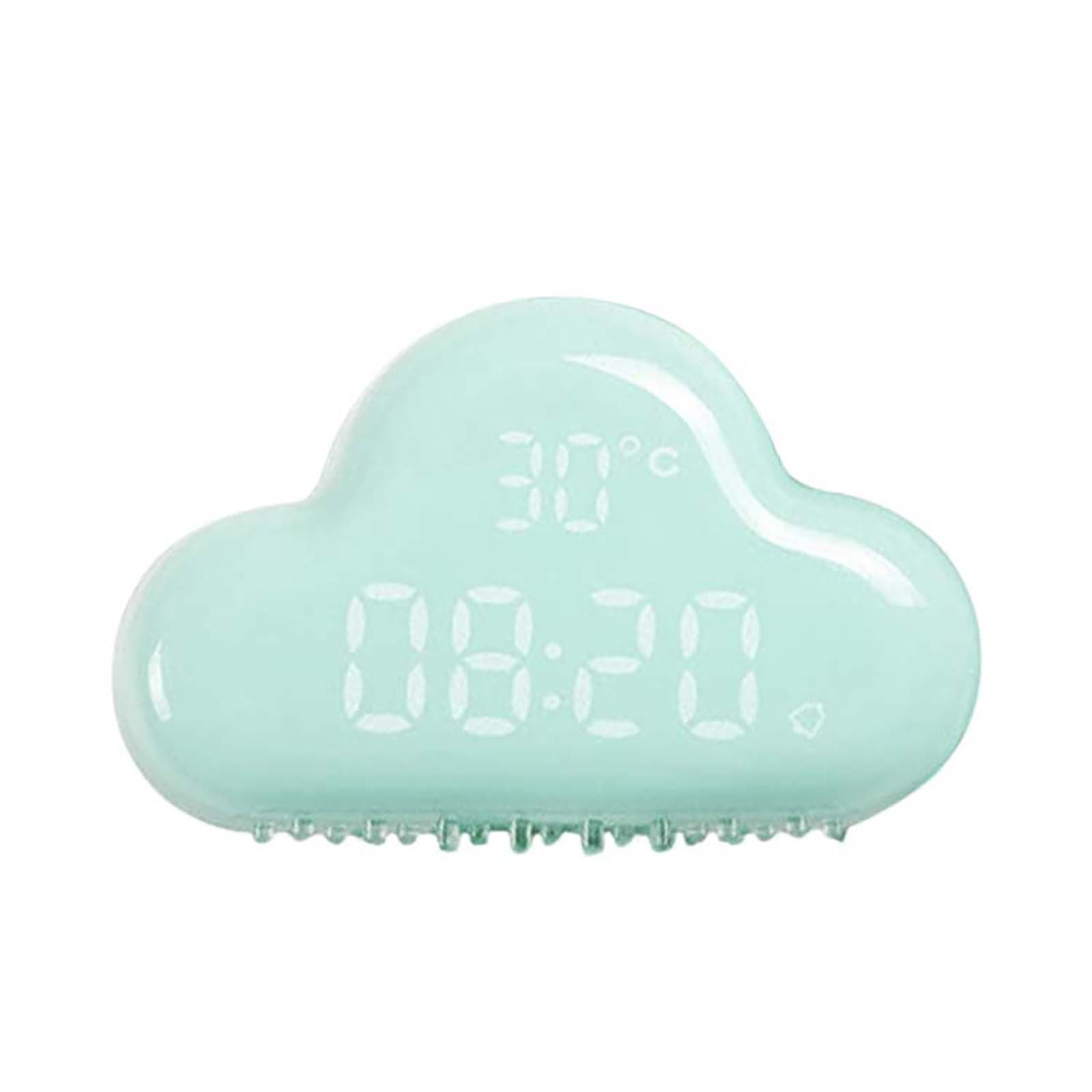 SZYXZSY Clock Creative Cloud Alarm Clock Mute Led Electronic Alarm
