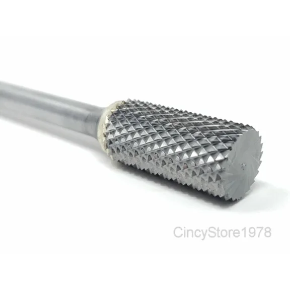 Sa 1/2 Cylindrical End Carbide Burr Bur Cutting Tool Die Grinder Bit Diamond Cut