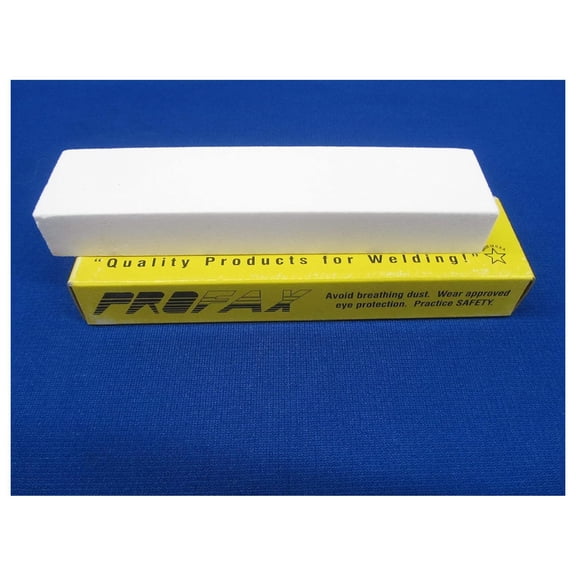 Sa-200 Sa-250 Sae-400 Brush Armature Commutator Cleaning Stone for Welder Maintenance, Yellow Plastic Handle, Metal Bristles, 1 Count