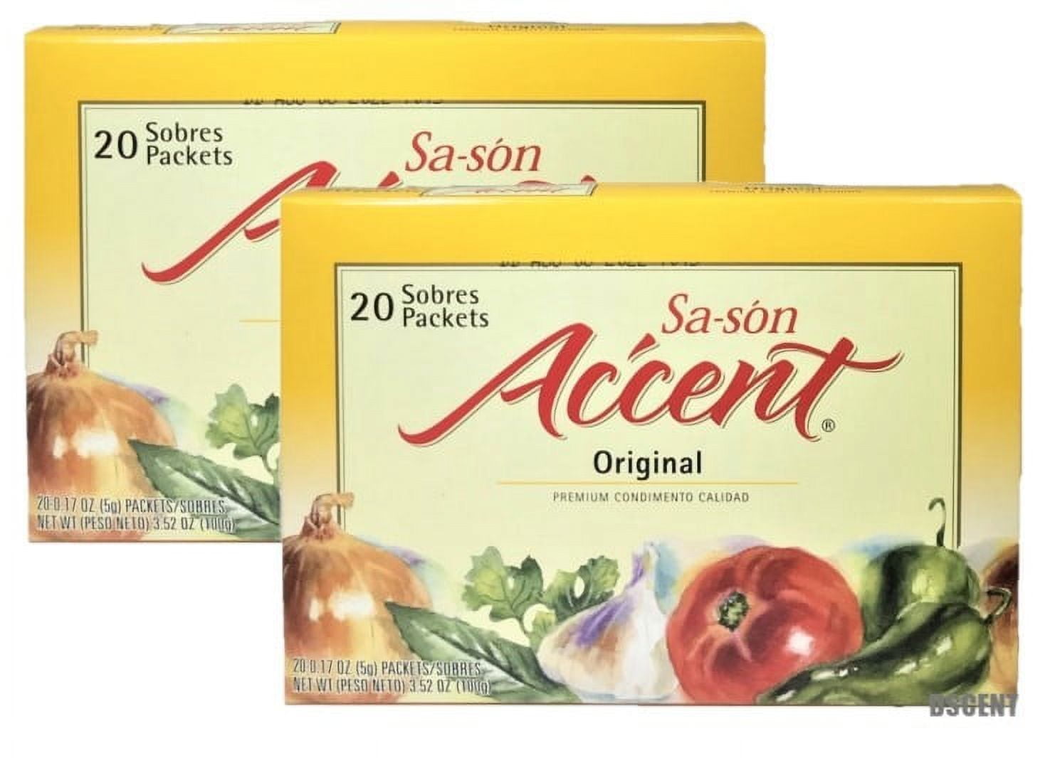 Accent Original Sason 20 Envelopes – Amigo Foods Store