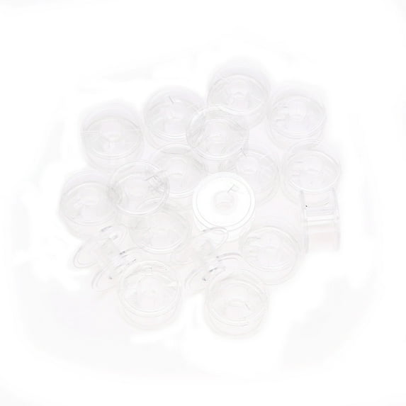 Sa156 Sewing Machine Bobbins Premium Style Plastic Bobbins for Brother Sewing Machines Compatible with Multiple Models Durable Sewing Accessories, 10Pc Spools