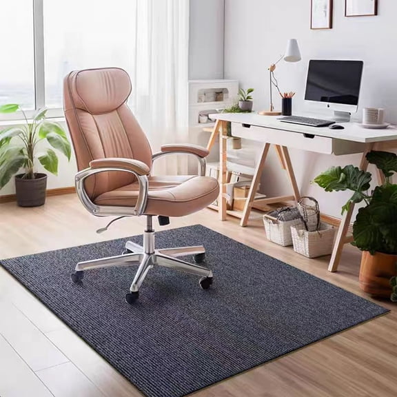 SaKaguro 48"x35" Office Chair Mat for Carpet,Rectangle Floor Protection,for Office & Home