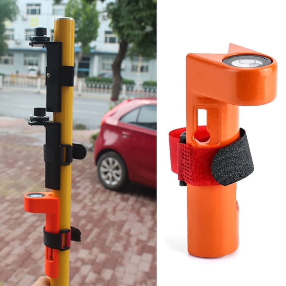 SaKaguro Adjustable Level, Portable 90 Degree Level with 30cm Strap1Pcs Orange