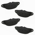 thumbnail image 1 of SaKeGa Pack 4 Drawer Pulls Flat Black Cabinet Cup Pulls Kitchen Hardware Cabinet Handles Matte Black Drawer Handles Pulls, 1 of 6