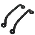 thumbnail image 1 of SaKeGa Rustic Twisted Barn Door Handles - 5 7/16 Inch, 2-Pack, Heavy-Duty Iron Handles, 1 of 7