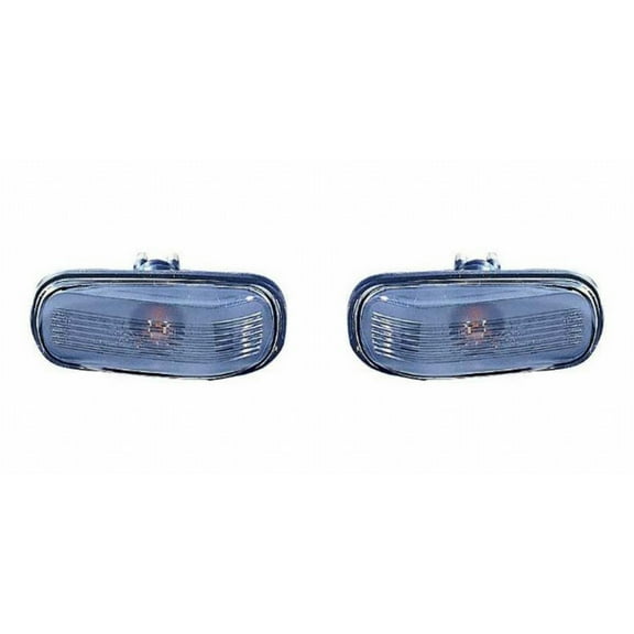 For Saab 9-3 Hatchback/Convertible 2001-2003/Saab 95 1999-2005 Side Repeater Light Pair Driver and Passenger Side Clear Lens | SB2571101 | SB2571101 | 53 36 250