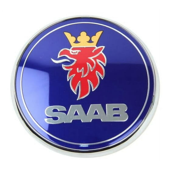 Saab Original 9-7x, 9-4x, 9-5, 9-3 Hood Emblem 12844161
