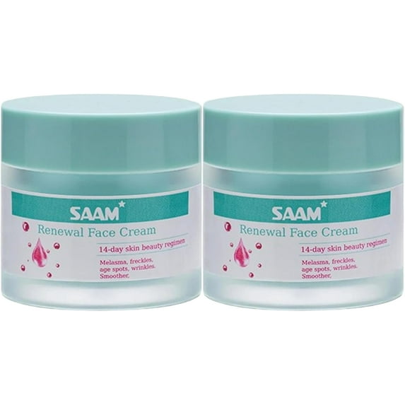 Saam Face Cream, Saam Renewal Face Cream, Saam Cream, Saam Renewal Facial Cream Anti-Wrinkle, Saam Facial Cream (2 Pcs)