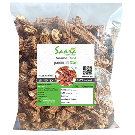 Saara Nannari Roots 300g | Sugandhi Veru Roots | Anantmool Roots | Indian Sarsaparilla | Hemidesmus Indicus Roots