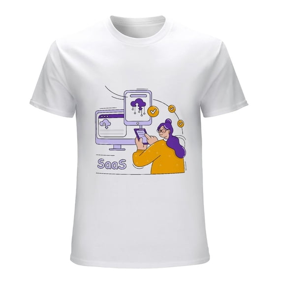 Saas Men’s Graphic T-shirt Vintage Short Sleeve Sport Tee Saas-2 XL