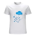 thumbnail image 1 of Saas Men’s T-Shirt 100% Cotton Casual Short Sleeve Tops Gift Tee White 5XL, 1 of 5