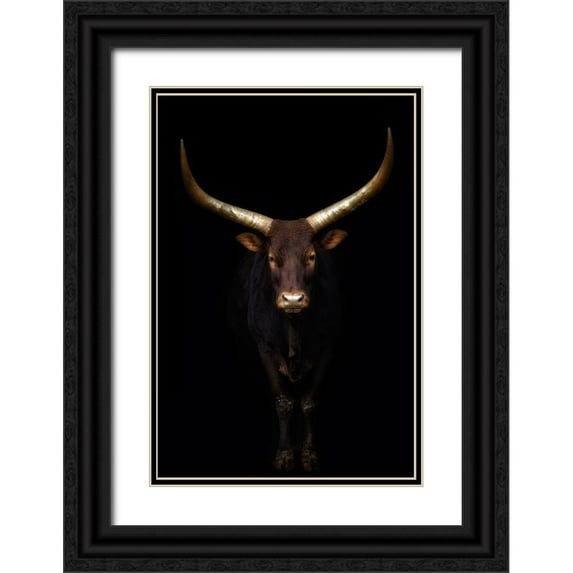 Saavedra Ruiz, Sergio 13x18 Black Ornate Wood Framed with Double Matting Museum Art Print Titled - Intimate.
