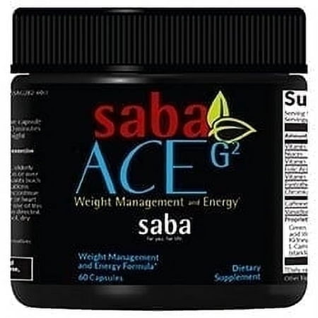 Saba ACE G2 Weight Management Dietary Supplement, 60 Capsules