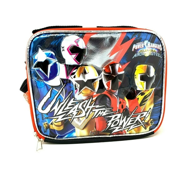 Saban's Power Rangers Lunch Bag/Box- Super Ninja Steel