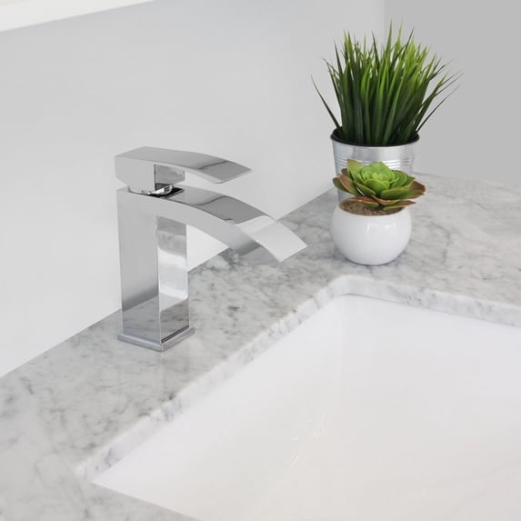 Stylish Sabana Ht 7" Single Handle Polished Chrome Bathroom Faucet B-109C