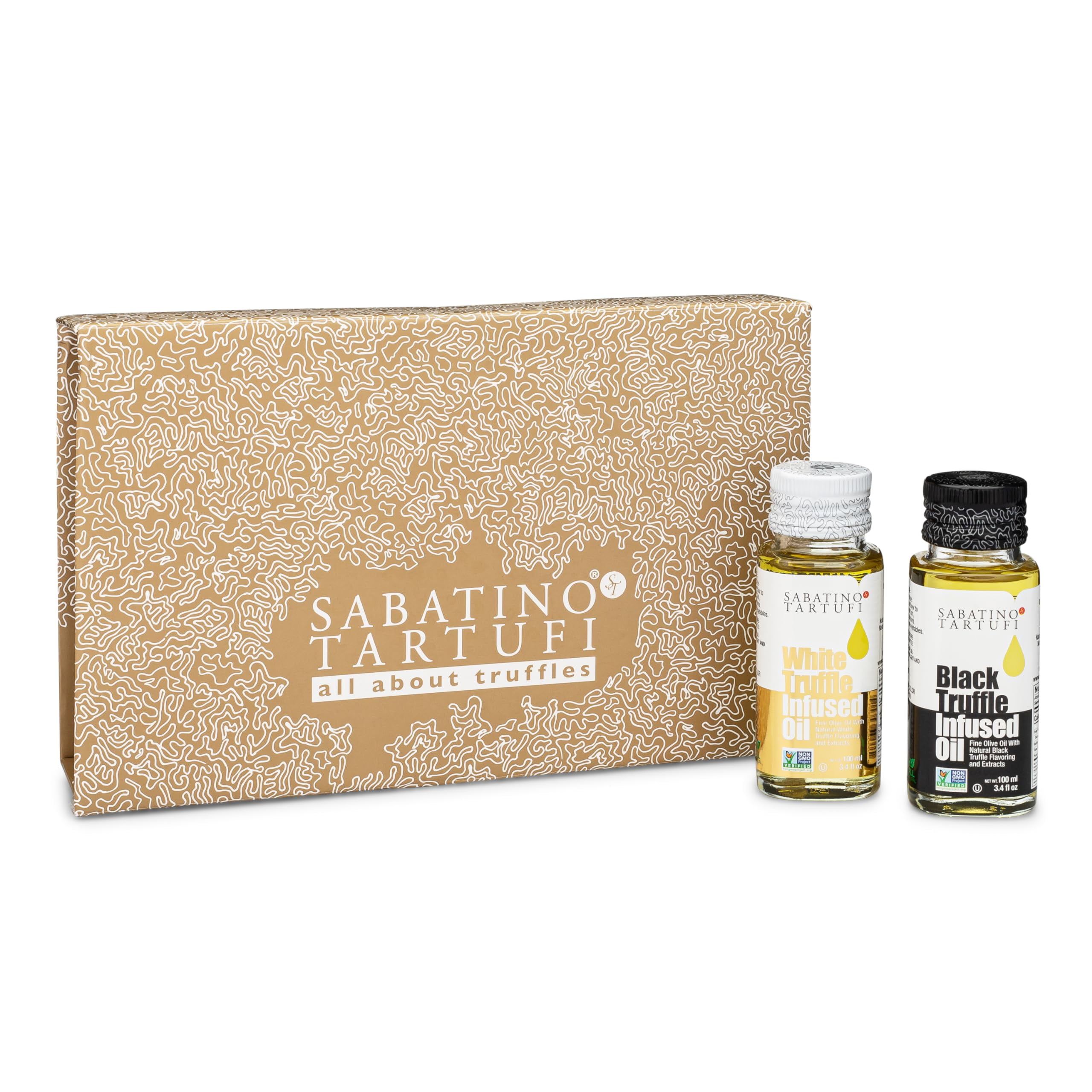 Sabatino Truffles Black & MMF7 Truffle Oil Gift Set Truffle Infused