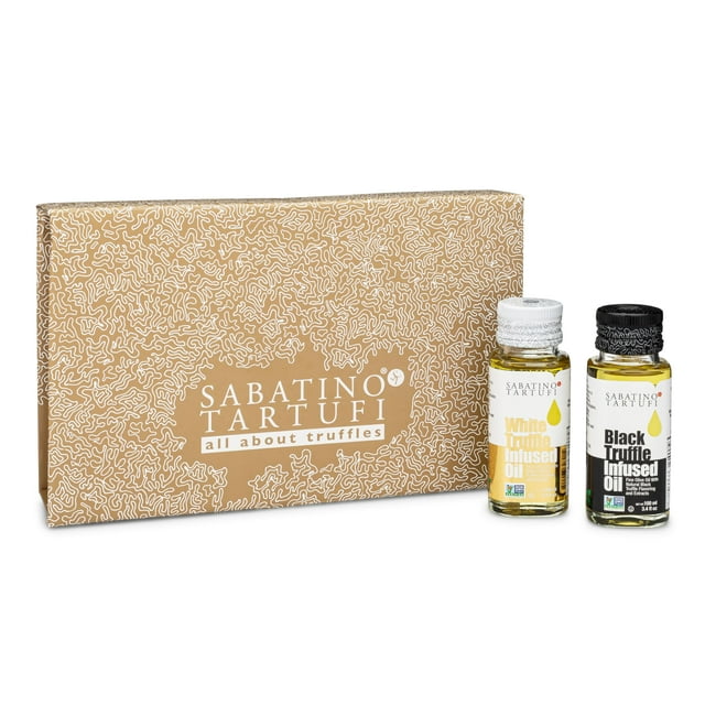 Sabatino Truffles Black & YPF5 Truffle Oil Gift Set Truffle Infused