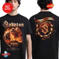 thumbnail image 1 of Sabaton Legends Album Merch Cover Legends Never Die Two Sided T-Shirt, 1 of 5