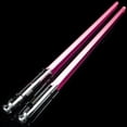 thumbnail image 1 of Saber X's Custom Dual Lightsabers Set - Metal Hilt, Flash on Clash, Smooth Swing - Snips Saber Set - Proffie - 72 cm & 72 cm, 1 of 11