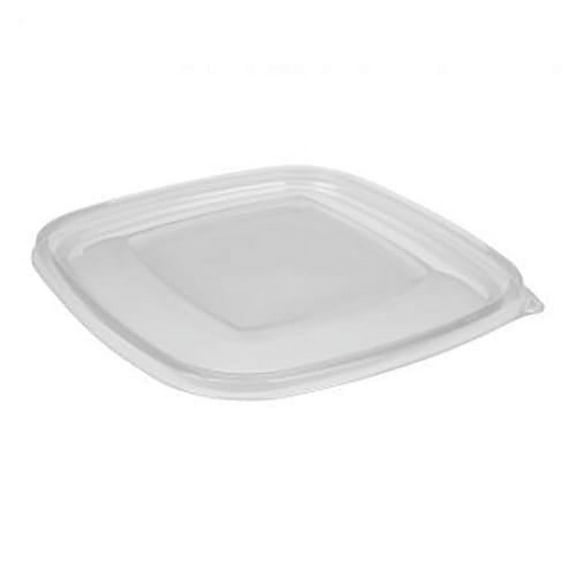 Sabert 51800B300 Clear Lid for 24-48 Oz. Square Bowls - 300 / CS