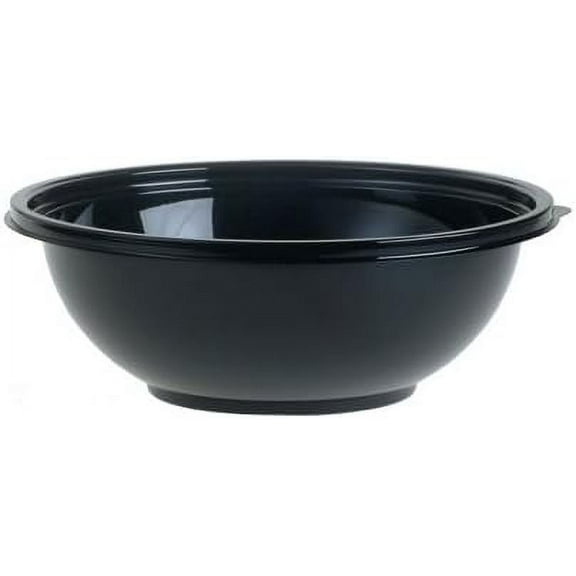 Sabert Freshpack Serving Bowl, 92320,  320 Oz Pete, Black | 25/Case