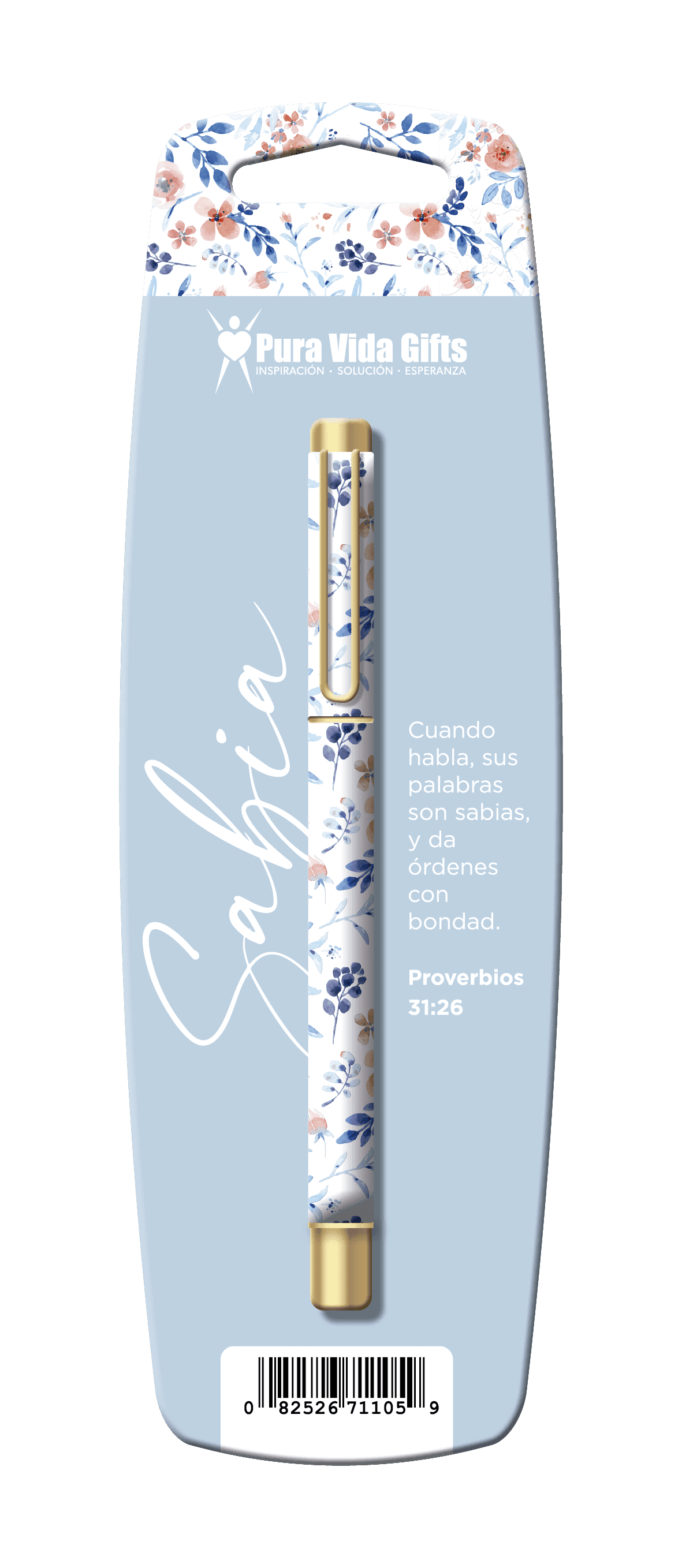 Boligrafo Pura Vida Books Sabia